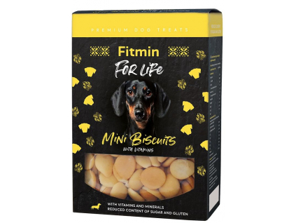 Fitmin Dog For Life Mini Biscuits piškoty pro psy 180g z kategorie Chovatelské potřeby a krmiva pro psy > Pamlsky pro psy > Piškoty, sušenky pro psy
