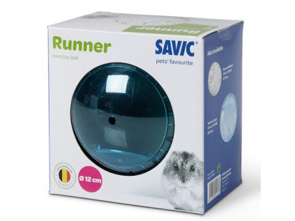 Savic Runner Ball Koule plastová 12cm z kategorie Chovatelské potřeby a krmiva pro hlodavce a malá zvířata > Kolotoče, koule