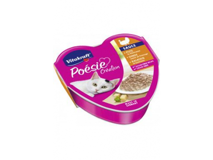 Vitakraft Cat Poésie vanička šťáva krocan v sýrové omáčce 85g z kategorie Chovatelské potřeby a krmiva pro kočky > Krmivo a pamlsky pro kočky > Vaničky, paštiky pro kočky