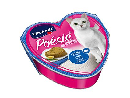 Vitakraft Cat Poésie vanička vaječná omeleta a platýz 85g z kategorie Chovatelské potřeby a krmiva pro kočky > Krmivo a pamlsky pro kočky > Vaničky, paštiky pro kočky