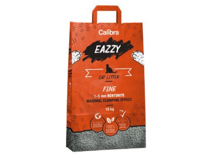 Calibra Eazzy Cat podestýlka Fine 10 kg z kategorie Chovatelské potřeby a krmiva pro kočky > Toalety, steliva pro kočky > Steliva kočkolity pro kočky