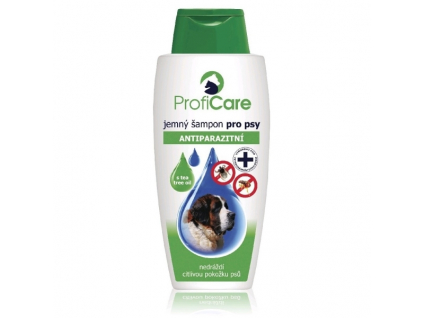 ProfiCare antiparazitní šampón s tee tree olejem 300ml z kategorie Chovatelské potřeby a krmiva pro psy > Antiparazitika pro psy > Šampóny, pudry pro psy