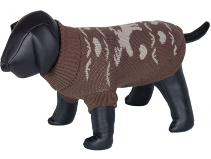 Nobby HIRSCHI svetr pro psy se sobem hnědá 20cm z kategorie Chovatelské potřeby a krmiva pro psy > Oblečky a doplňky pro psy > Svetry, mikiny pro psy