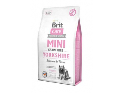 Brit Care Mini Grain Free Yorkshire 2kg z kategorie Chovatelské potřeby a krmiva pro psy > Krmiva pro psy > Granule pro psy