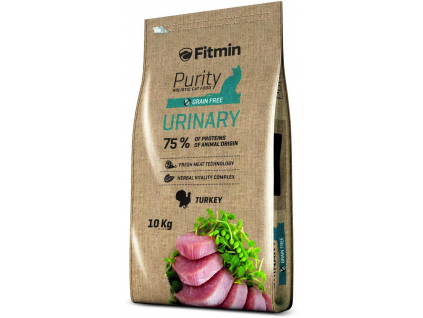 Fitmin cat Purity Urinary 10 kg z kategorie Chovatelské potřeby a krmiva pro kočky > Krmivo a pamlsky pro kočky > Granule pro kočky