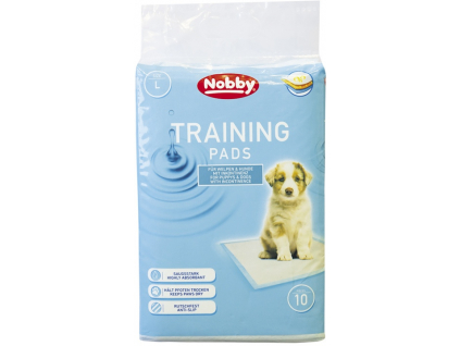Nobby absorpční podložky L 60x60cm 10ks z kategorie Chovatelské potřeby a krmiva pro psy > Hygiena a kosmetika psa > Toalety a podložky pro psy
