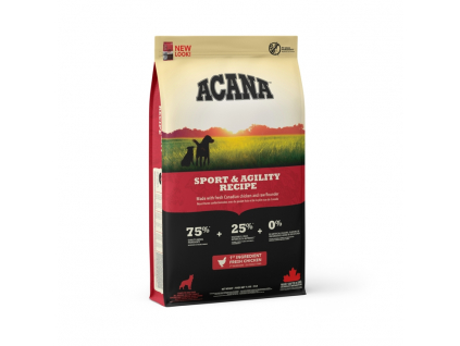 Acana Dog Sport & Agility Recipe 11,4 kg z kategorie Chovatelské potřeby a krmiva pro psy > Krmiva pro psy > Granule pro psy