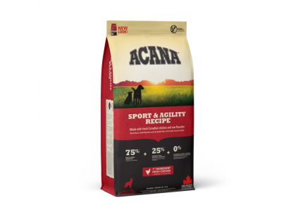 Acana Dog Sport & Agility Recipe 17kg z kategorie Chovatelské potřeby a krmiva pro psy > Krmiva pro psy > Granule pro psy