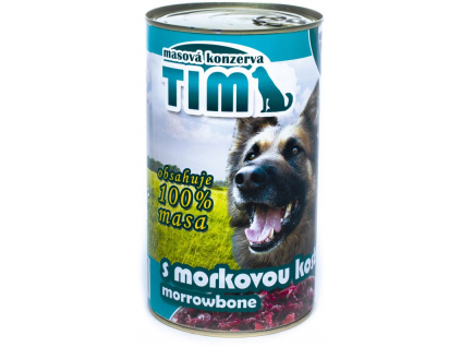 Falco Tim s morkovou kostí konzerva pro psy 1200g z kategorie Chovatelské potřeby a krmiva pro psy > Krmiva pro psy > Konzervy pro psy