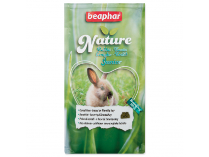 Beaphar Nature Rabbit Junior krmivo králík junior 1,25 kg z kategorie Chovatelské potřeby a krmiva pro hlodavce a malá zvířata > Krmiva pro hlodavce a malá zvířata