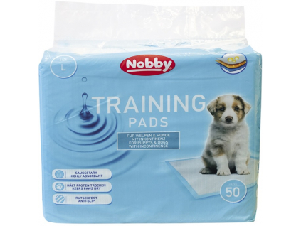 Nobby absorpční podložky L 60x60cm 50ks z kategorie Chovatelské potřeby a krmiva pro psy > Hygiena a kosmetika psa > Toalety a podložky pro psy