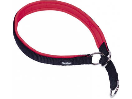 Nobby CLASSIC PRENO polostahovací obojek polstrovaný červená M 40-45cm z kategorie Chovatelské potřeby a krmiva pro psy > Obojky, vodítka a postroje pro psy > Obojky pro psy