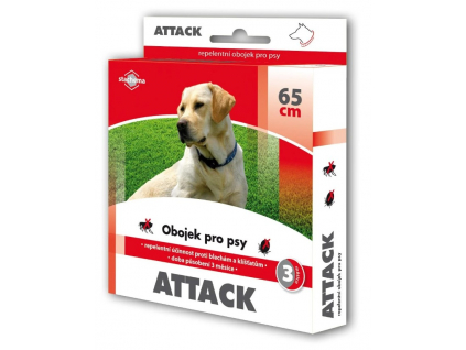 Attack antiparazitární obojek pro psy 65 cm