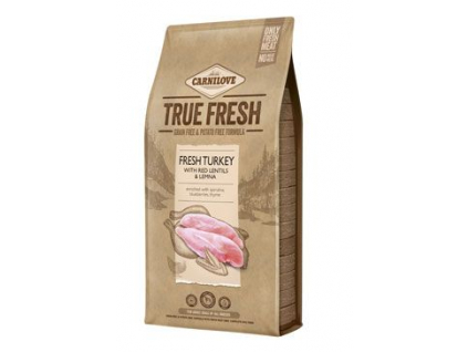 Carnilove dog True Fresh Turkey Adult 11,4 kg z kategorie Chovatelské potřeby a krmiva pro psy > Krmiva pro psy > Granule pro psy