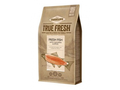 Carnilove dog True Fresh Fish Adult 4 Kg z kategorie Chovatelské potřeby a krmiva pro psy > Krmiva pro psy > Granule pro psy