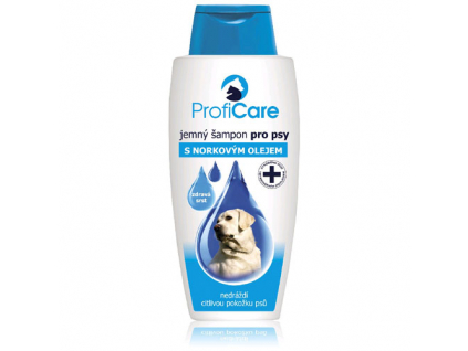 ProfiCare šampon pro psy s norkovým olejem 300ml z kategorie Chovatelské potřeby a krmiva pro psy > Hygiena a kosmetika psa > Šampóny a spreje pro psy