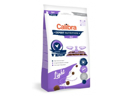 Calibra Dog Expert Nutrition Light 12kg z kategorie Chovatelské potřeby a krmiva pro psy > Krmiva pro psy > Granule pro psy