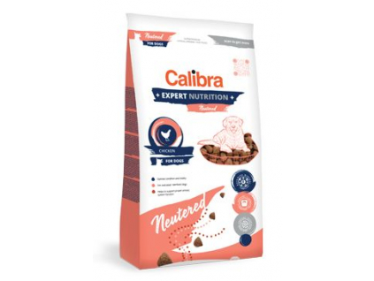 Calibra Dog Expert Nutrition Neutered 2kg z kategorie Chovatelské potřeby a krmiva pro psy > Krmiva pro psy > Granule pro psy