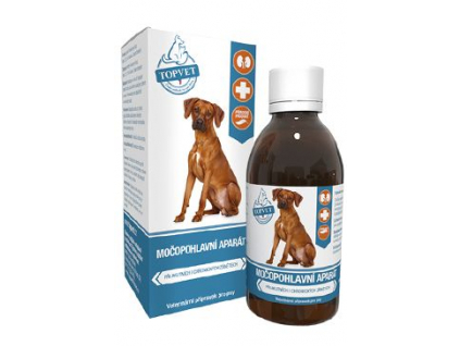 TOPVET Močopohlavní aparát sirup pro psy 200ml z kategorie Chovatelské potřeby a krmiva pro psy > Vitamíny a léčiva pro psy > Ledviny a močové cesty u psů