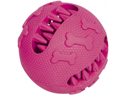 Nobby hračka dentální míč pro psy 7 cm růžový z kategorie Chovatelské potřeby a krmiva pro psy > Hračky pro psy > Dentální hračky pro psy