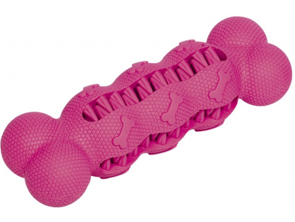 Nobby hračka dentální kost pro psy 17 cm růžová z kategorie Chovatelské potřeby a krmiva pro psy > Hračky pro psy > Dentální hračky pro psy