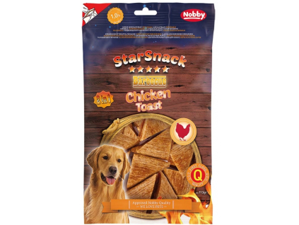 Nobby StarSnack BBQ pamlsky Kuřecí toasty 113g z kategorie Chovatelské potřeby a krmiva pro psy > Pamlsky pro psy > Sušená masíčka pro psy