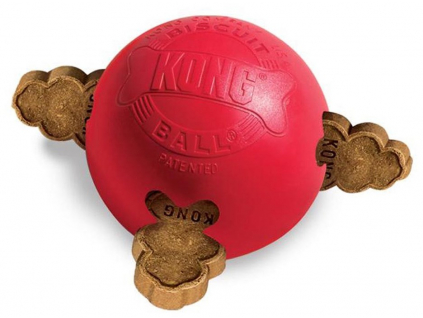 Kong Biscuit Ball Small gumová plnící hračka 7cm z kategorie Chovatelské potřeby a krmiva pro psy > Hračky pro psy > Kong hračky pro psy