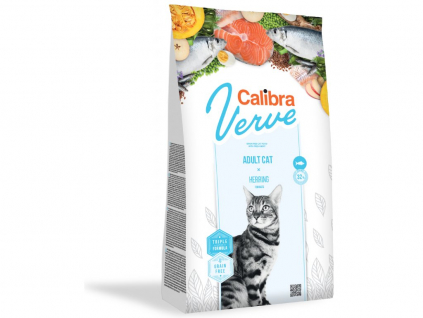 Calibra Cat Verve GF Adult Herring 750g z kategorie Chovatelské potřeby a krmiva pro kočky > Krmivo a pamlsky pro kočky > Granule pro kočky