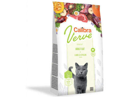 Calibra Cat Verve GF Adult Lamb&Venison 8+ 750g z kategorie Chovatelské potřeby a krmiva pro kočky > Krmivo a pamlsky pro kočky > Granule pro kočky