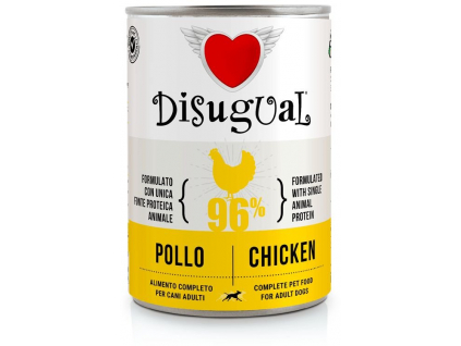 Disugual Dog Single Protein kuřecí maso 400g z kategorie Chovatelské potřeby a krmiva pro psy > Krmiva pro psy > Konzervy pro psy