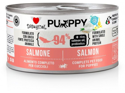 Disugual Dog Single Protein Puppy Losos konzerva 150g z kategorie Chovatelské potřeby a krmiva pro psy > Krmiva pro psy > Konzervy pro psy