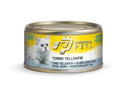 Professional Pets Naturale Cat konzerva tuňák žlutoploutvý 70g z kategorie Chovatelské potřeby a krmiva pro kočky > Krmivo a pamlsky pro kočky > Konzervy pro kočky