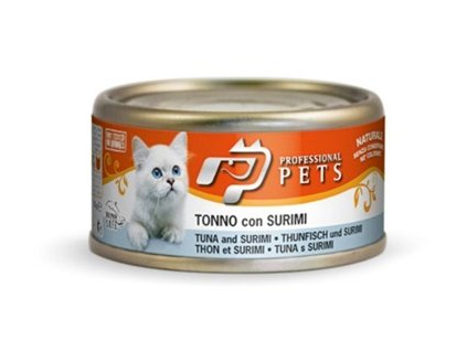 Professional Pets Naturale Cat konzerva tuňák a surimi 70g z kategorie Chovatelské potřeby a krmiva pro kočky > Krmivo a pamlsky pro kočky > Konzervy pro kočky