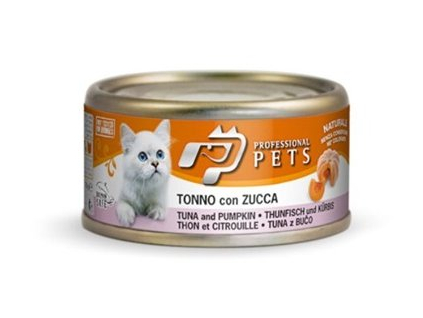 Professional Pets Naturale Cat konzerva tuňák a dýně 70g z kategorie Chovatelské potřeby a krmiva pro kočky > Krmivo a pamlsky pro kočky > Konzervy pro kočky