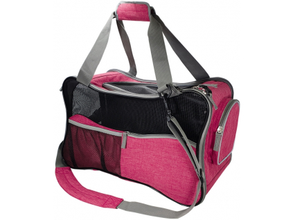 Nobby přepravní taška BONE 47x24x29cm růžová z kategorie Chovatelské potřeby a krmiva pro psy > Cestování se psem > Tašky, kabelky pro psy