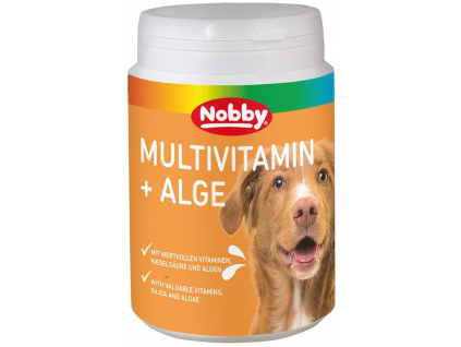 Nobby Multivitaminové tablety s řasou 185g z kategorie Chovatelské potřeby a krmiva pro psy > Vitamíny a léčiva pro psy > Vitaminy a minerály pro psy