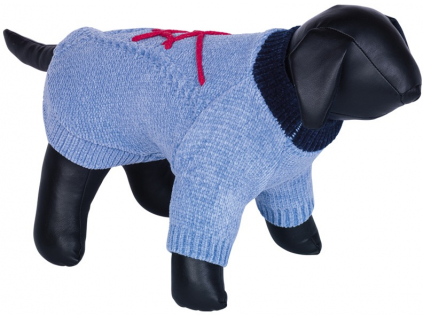 Nobby BANDA pletený svetr pro psy modrá 44cm z kategorie Chovatelské potřeby a krmiva pro psy > Oblečky a doplňky pro psy > Svetry, mikiny pro psy