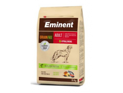 Eminent Grain Free Adult 2kg z kategorie Chovatelské potřeby a krmiva pro psy > Krmiva pro psy > Granule pro psy