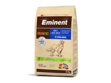 Eminent Grain Free Adult Large Breed 2kg z kategorie Chovatelské potřeby a krmiva pro psy > Krmiva pro psy > Granule pro psy