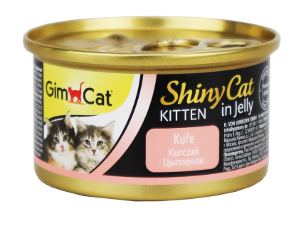 ShinyCat kitten konzerva pro koťata kuře 70g