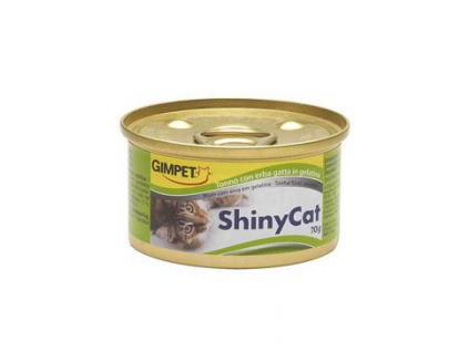 Gimpet ShinyCat kitten konzerva pro koťata tuňák 70g z kategorie Chovatelské potřeby a krmiva pro kočky > Krmivo a pamlsky pro kočky > Konzervy pro kočky