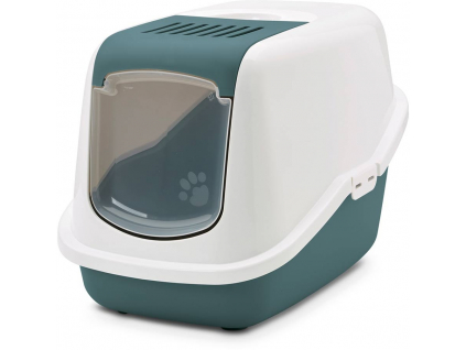 Savic toaleta pro kočky NESTOR 56x39x38cm zelená z kategorie Chovatelské potřeby a krmiva pro kočky > Toalety, steliva pro kočky > Kočičí toalety