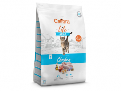 Calibra Cat Life Adult Chicken 6kg z kategorie Chovatelské potřeby a krmiva pro kočky > Krmivo a pamlsky pro kočky > Granule pro kočky