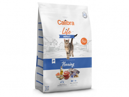 Calibra Cat Life Adult Herring 1,5kg z kategorie Chovatelské potřeby a krmiva pro kočky > Krmivo a pamlsky pro kočky > Granule pro kočky