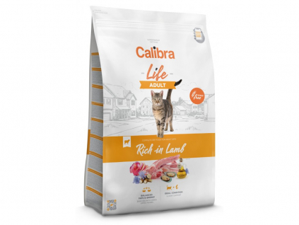 Calibra Cat Life Adult Lamb 6kg z kategorie Chovatelské potřeby a krmiva pro kočky > Krmivo a pamlsky pro kočky > Granule pro kočky