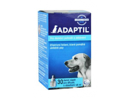Adaptil náplň do difuzéru - pro zklidnění psa 48ml z kategorie Chovatelské potřeby a krmiva pro psy > Vitamíny a léčiva pro psy > Zklidnění, nevolnost u psů