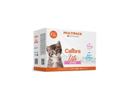 Calibra Cat Life kapsa Kitten Multipack 12x85g z kategorie Chovatelské potřeby a krmiva pro kočky > Krmivo a pamlsky pro kočky > Kapsičky pro kočky