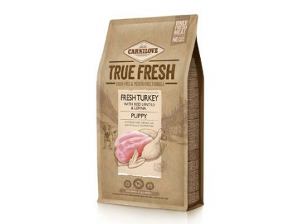 Carnilove Dog True Fresh Turkey Puppy 11,4 kg z kategorie Chovatelské potřeby a krmiva pro psy > Krmiva pro psy > Granule pro psy