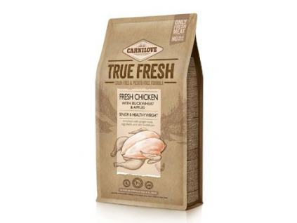 Carnilove True Fresh Chicken Senior & Healthy Weight 1,4 kg z kategorie Chovatelské potřeby a krmiva pro psy > Krmiva pro psy > Granule pro psy