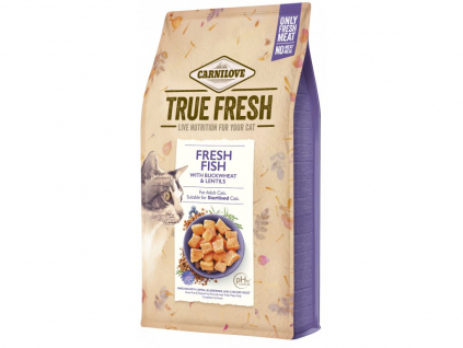 Carnilove Cat True Fresh Fish 340g z kategorie Chovatelské potřeby a krmiva pro kočky > Krmivo a pamlsky pro kočky > Granule pro kočky